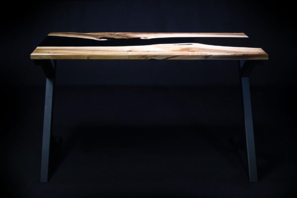 English Walnut Midnight Desk - Image 3