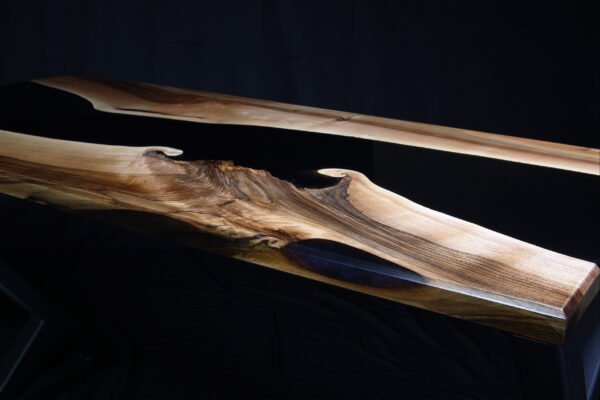 English Walnut Midnight Desk - Image 5