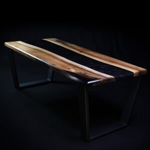 English Walnut Nebula Table