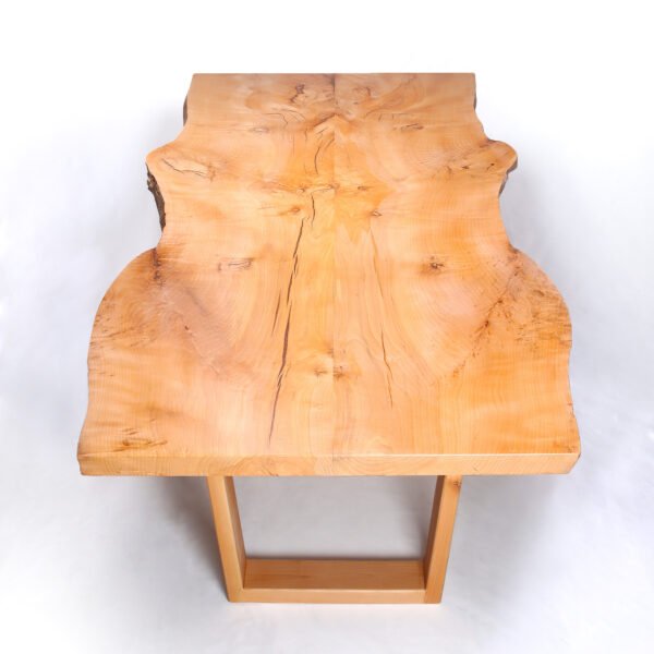 Beech Bookmatch Live Edge Table 8.5Ft - Image 2